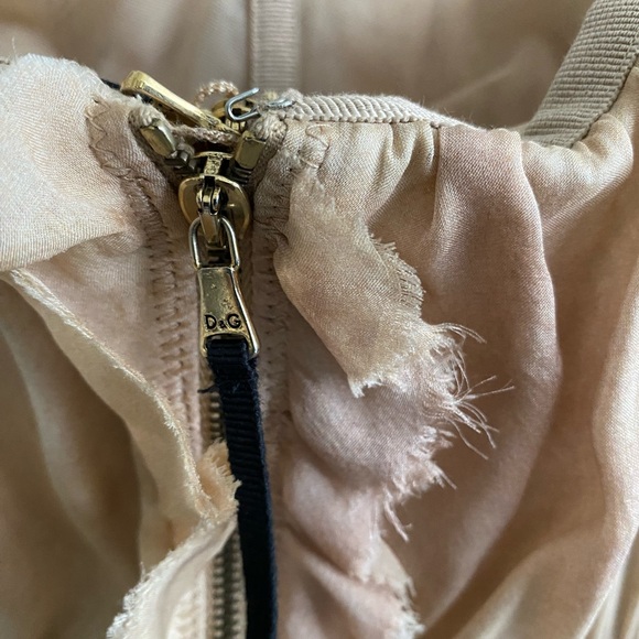 Dolce and Gabbana Ruffle Front Dress - Picture 5 of 7